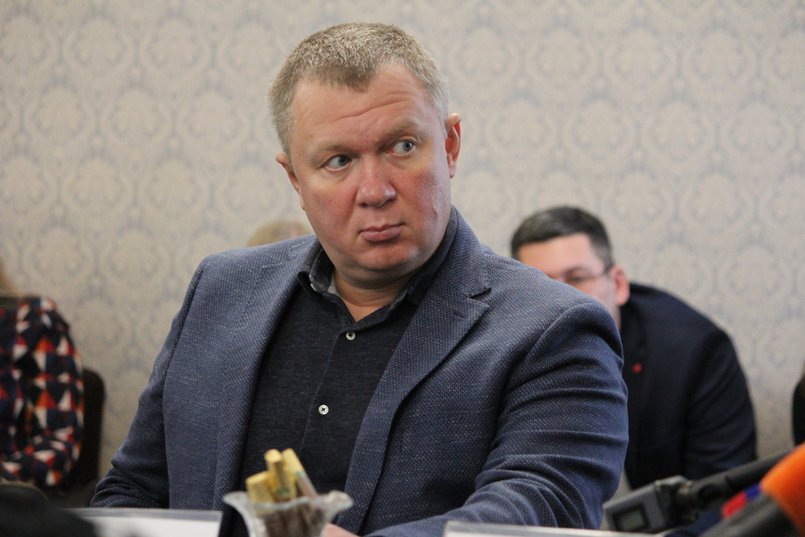 Дмитрий Акулов, генеральный директор телеканала НТС (фото пресс-службы администрации Иркутска, взятое с сайта IRK.RU)